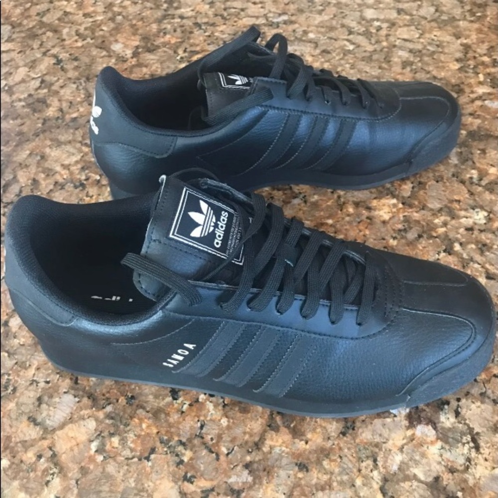 Men’s Black Adidas Samoa